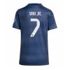 Real Madrid Vinicius Junior #7 Cheap Away Stadium Shirt for Women 2025-26 UK Sale