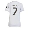 Real Madrid Vinicius Junior #7 Cheap Home Stadium Shirt for Women 2025-26 UK Sale