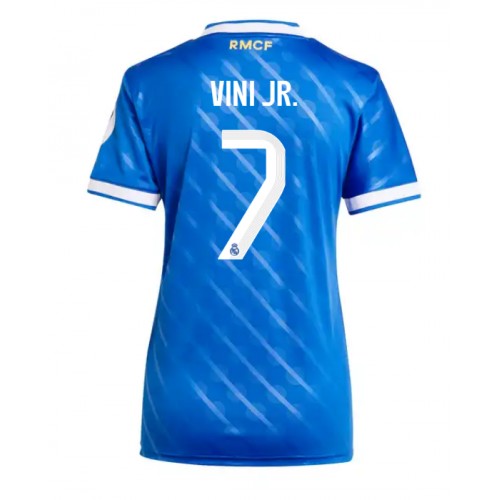 Real Madrid Vinicius Junior #7 Cheap Third Stadium Shirt for Women 2025-26 UK Sale