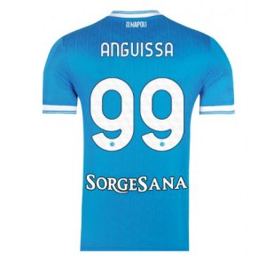 SSC Napoli Frank Anguissa #99 Cheap Home Stadium Shirt 2025-26 For Sale