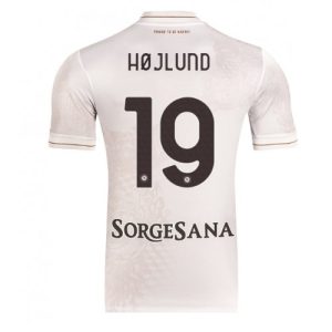 SSC Napoli Rasmus Hojlund #19 Cheap Away Stadium Shirt 2025-26 For Sale
