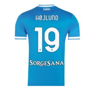 SSC Napoli Rasmus Hojlund #19 Cheap Home Stadium Shirt 2025-26 For Sale