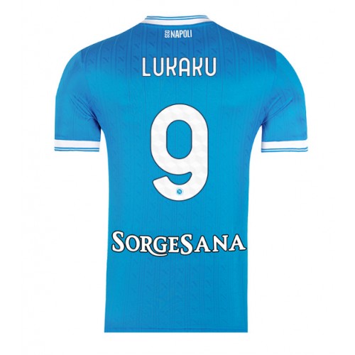 SSC Napoli Romelu Lukaku #9 Cheap Home Stadium Shirt 2025-26 For Sale