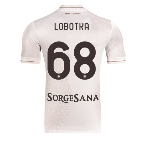 SSC Napoli Stanislav Lobotka #68 Cheap Away Stadium Shirt 2025-26 For Sale