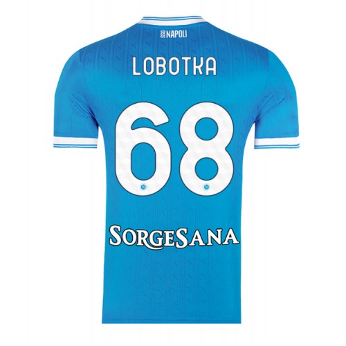 SSC Napoli Stanislav Lobotka #68 Cheap Home Stadium Shirt 2025-26 For Sale