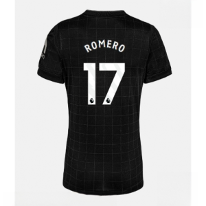 Tottenham Hotspur Cristian Romero #17 Cheap Away Stadium Shirt for Women 2025-26 UK Sale