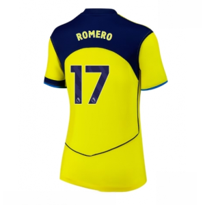 Tottenham Hotspur Cristian Romero #17 Cheap Third Stadium Shirt for Women 2025-26 UK Sale