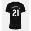 Tottenham Hotspur Dejan Kulusevski #21 Cheap Away Stadium Shirt for Women 2025-26 UK Sale