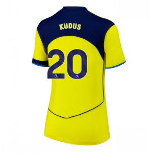 Tottenham Hotspur Mohammed Kudus #20 Cheap Third Stadium Shirt for Women 2025-26 UK Sale