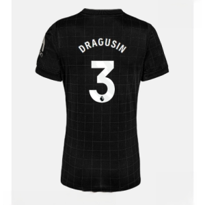 Tottenham Hotspur Radu Dragusin #3 Cheap Away Stadium Shirt for Women 2025-26 UK Sale