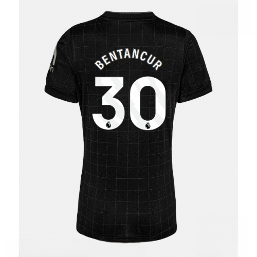Tottenham Hotspur Rodrigo Bentancur #30 Cheap Away Stadium Shirt for Women 2025-26 UK Sale