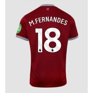 West Ham United Mateus Fernandes #18 Cheap Home Stadium Shirt 2025-26 Mens Sale