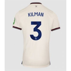 West Ham United Max Kilman #3 Cheap Away Stadium Shirt 2025-26 Mens Sale