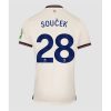 West Ham United Tomas Soucek #28 Cheap Away Stadium Shirt 2025-26 Mens Sale