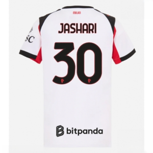 AC Milan Ardon Jashari #30 Cheap Away Stadium Shirt for Women 2025-26 On Sale