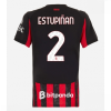 AC Milan Pervis Estupinan #2 Cheap Home Stadium Shirt for Women 2025-26 On Sale