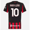 AC Milan Rafael Leao #10 Cheap Home Stadium Shirt for Women 2025-26 On Sale