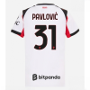 AC Milan Strahinja Pavlovic #31 Cheap Away Stadium Shirt for Women 2025-26 On Sale