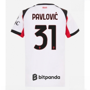 AC Milan Strahinja Pavlovic #31 Cheap Away Stadium Shirt for Women 2025-26 On Sale