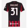 AC Milan Strahinja Pavlovic #31 Cheap Home Stadium Shirt for Women 2025-26 On Sale