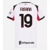 AC Milan Youssouf Fofana #19 Cheap Away Stadium Shirt for Women 2025-26 On Sale