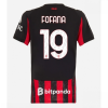 AC Milan Youssouf Fofana #19 Cheap Home Stadium Shirt for Women 2025-26 On Sale
