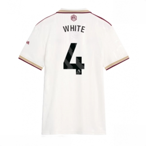 Arsenal Ben White #4 Cheap Third Football Shirt for Women 2025-26 Sale