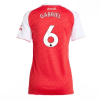 Arsenal Gabriel Magalhaes #6 Cheap Home Football Shirt for Women 2025-26 Sale