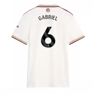 Arsenal Gabriel Magalhaes #6 Cheap Third Football Shirt for Women 2025-26 Sale
