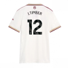 Arsenal Jurrien Timber #12 Cheap Third Football Shirt for Women 2025-26 Sale
