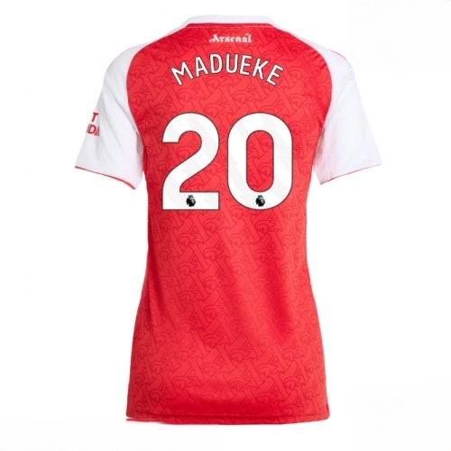 Arsenal Noni Madueke #20 Cheap Home Football Shirt for Women 2025-26 Sale
