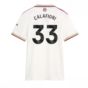 Arsenal Riccardo Calafiori #33 Cheap Third Football Shirt for Women 2025-26 Sale