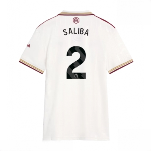 Arsenal William Saliba #2 Cheap Third Football Shirt for Women 2025-26 Sale