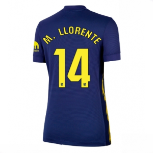 Atletico Madrid Marcos Llorente #14 Cheap Away Stadium Shirt Women 2025-26 For Sale