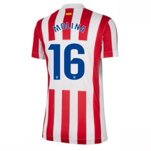 Atletico Madrid Nahuel Molina #16 Cheap Home Stadium Shirt Women 2025-26 For Sale