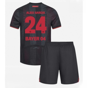 Bayer Leverkusen Aleix Garcia #24 Cheap Home Stadium Football kit kids 2025-26 Sale (+ pants)