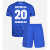 Bayer Leverkusen Alejandro Grimaldo #20 Cheap Third Stadium Football kit kids 2025-26 Sale (+ pants)