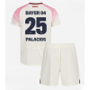 Bayer Leverkusen Exequiel Palacios #25 Cheap Away Stadium Football kit kids 2025-26 Sale (+ pants)