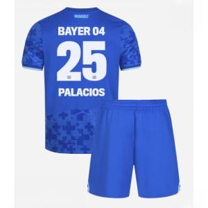 Bayer Leverkusen Exequiel Palacios #25 Cheap Third Stadium Football kit kids 2025-26 Sale (+ pants)