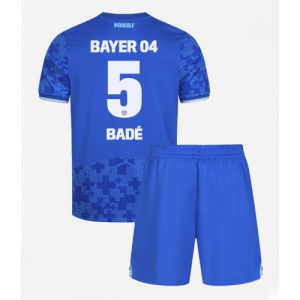 Bayer Leverkusen Loic Bade #5 Cheap Third Stadium Football kit kids 2025-26 Sale (+ pants)