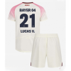 Bayer Leverkusen Lucas Vazquez #21 Cheap Away Stadium Football kit kids 2025-26 Sale (+ pants)