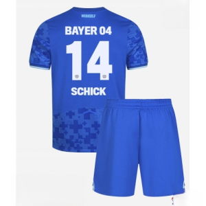 Bayer Leverkusen Patrik Schick #14 Cheap Third Stadium Football kit kids 2025-26 Sale (+ pants)