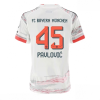 Bayern Munich Aleksandar Pavlovic #45 Cheap Away Stadium Shirt for Women 2025-26 Sale