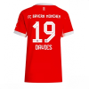 Bayern Munich Alphonso Davies #19 Cheap Home Stadium Shirt for Women 2025-26 Sale