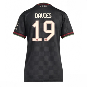 Bayern Munich Alphonso Davies #19 Cheap Third Stadium Shirt for Women 2025-26 Sale