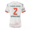 Bayern Munich Dayot Upamecano #2 Cheap Away Stadium Shirt for Women 2025-26 Sale