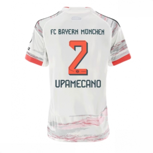 Bayern Munich Dayot Upamecano #2 Cheap Away Stadium Shirt for Women 2025-26 Sale