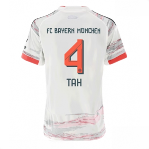 Bayern Munich Jonathan Tah #4 Cheap Away Stadium Shirt for Women 2025-26 Sale