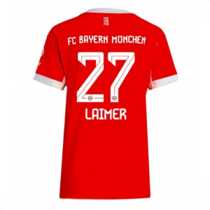 Bayern Munich Konrad Laimer #27 Cheap Home Stadium Shirt for Women 2025-26 Sale