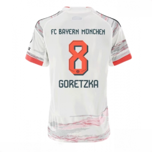 Bayern Munich Leon Goretzka #8 Cheap Away Stadium Shirt for Women 2025-26 Sale
